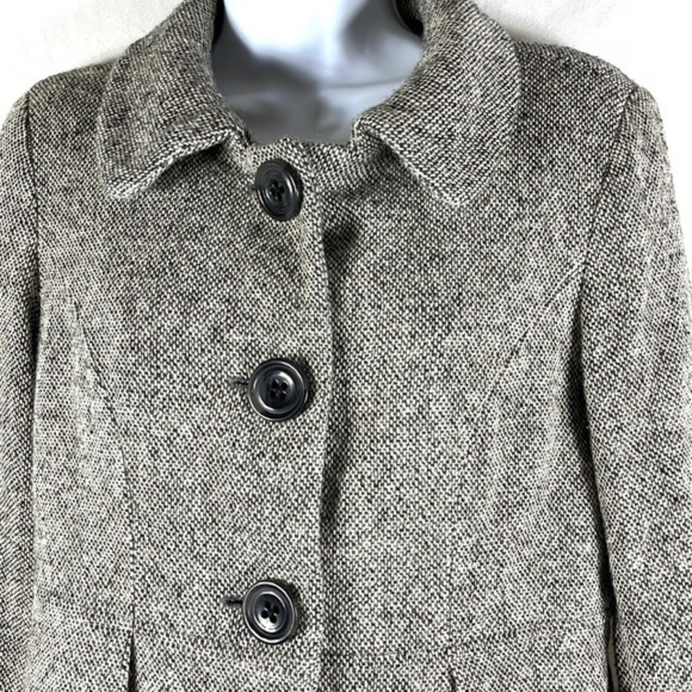 Gap Grey Maternity Umpire Button Jacket Size Small - image 2